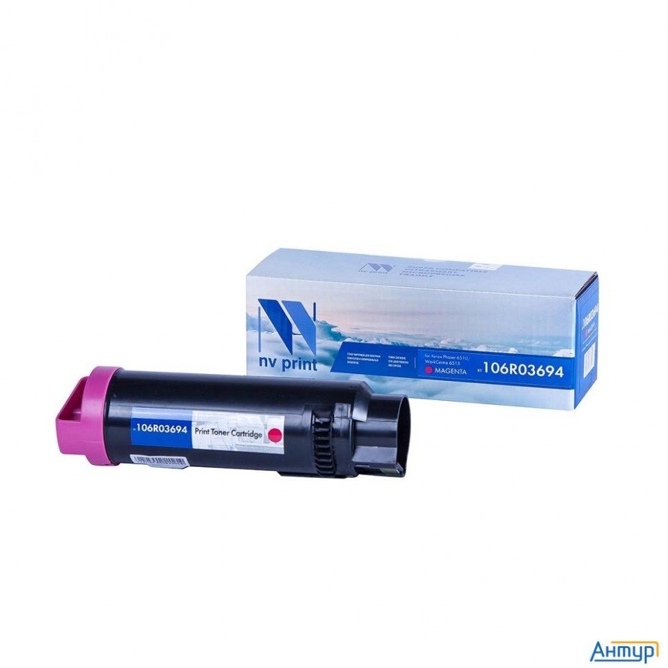 Nv Print 106r03694  Картридж для Xerox Phaser 6510n/workcentre 6515 (4300стр.) пурпурный