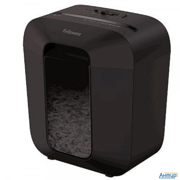 Fellowes Шредер Powershred Lx25 Fs-41705(01) {din P-4,  4х37мм, 6 лст., 11,5 лтр.,  уничт.: скрепки,