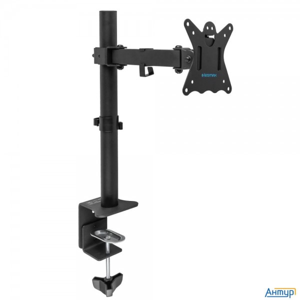 Kromax Casper-506 черный 10"-34" макс.10кг настольный поворот и наклон