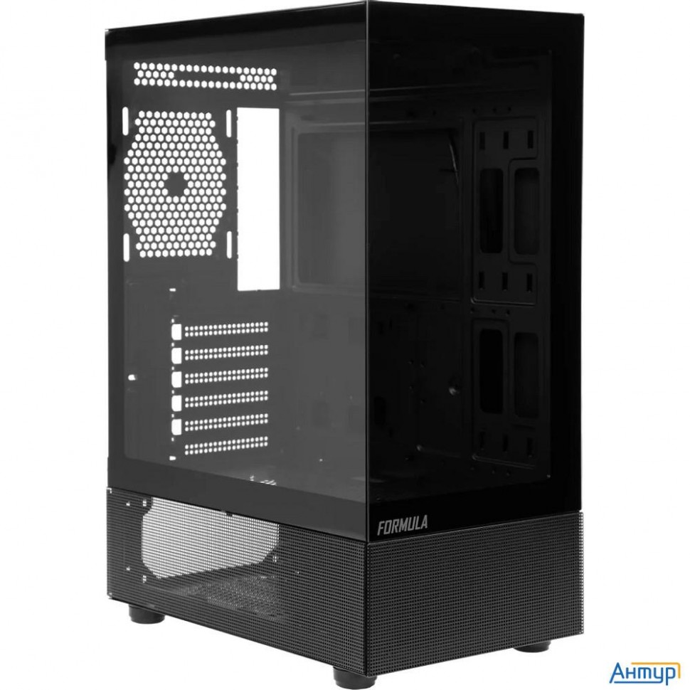 Formula Crystal Z1 Black (atx, стекло, Usb3.0 X1, Usb2.0 X2)