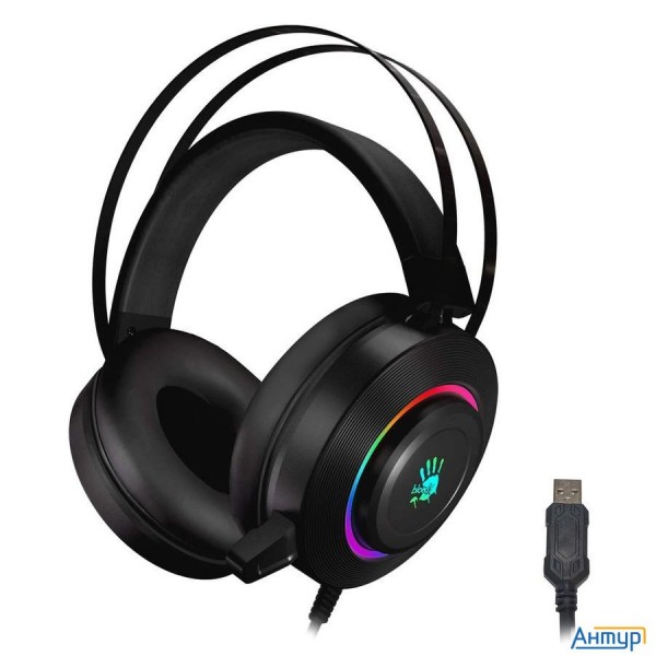 A4 Bloody G521 White 2.3м мониторные Usb оголовье