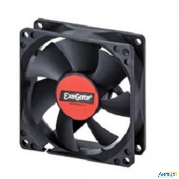 Exegate Ex288927rus Вентилятор Exegate Ex09225b4p-pwm (92x92x25 мм, 2-ball (двойной шарикоподшипник)