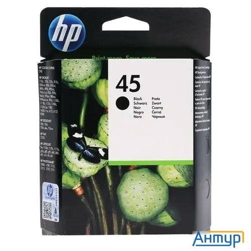 Hp 51645ae/51645aa Картридж №45, Black {dj710/720/8xx/1600/930c/950/959/970cxi/dj1100/20/1220c/6122/