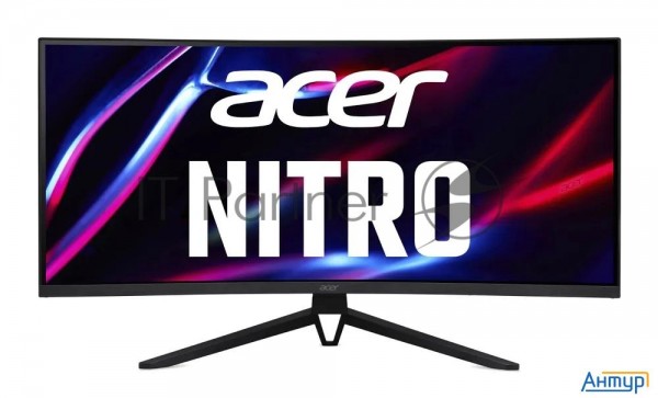 Монитор Acer Ed343curhbmiippx 34'', Zeroframe, Curved 1000r Black, 21:9, Va, 3440x1440, 1 / 4ms, 300