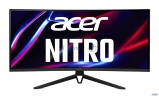 Монитор Acer Ed343curhbmiippx 34'', Zeroframe, Curved 1000r Black, 21:9, Va, 3440x1440, 1 / 4ms, 300