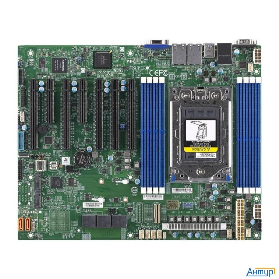 Supermicro Mbd-h12ssl-i-b {atx, 8 Dimm Slots, 8 Sata3, 2 M.2, 8 Sata3 Or 2 Nvme Via Single Slimsas X