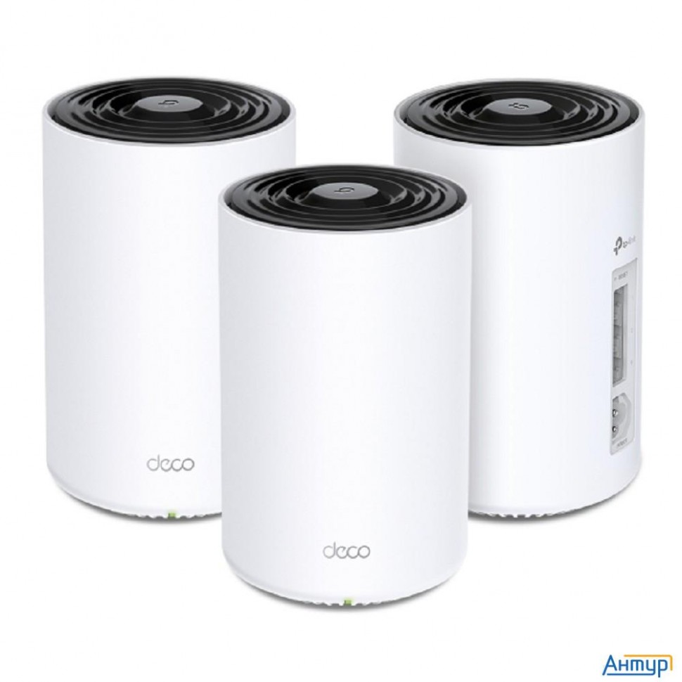 Tp-link Deco Px50(3-pack) Ax3000 Домашняя Mesh-система Wi-fi 6 с поддержкой Powerline G1500