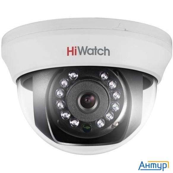 Hiwatch Ds-t591(c) (2.8 Mm) 5Мп внутренняя купольная Hd-tvi камера с ИК-подсветкой до 20м
