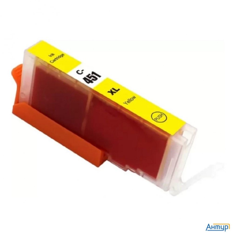 Струйный картридж Nv Print Cli-451xl (nv-6475b001) Yellow для Canon Pixma Ip7240/mg6340/mg5440 (12 м