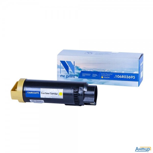 Nv Print 106r03695  Картридж для Xerox Phaser 6510n/workcentre 6515 (4300стр.) жёлтый