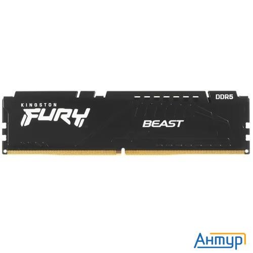 Модуль памяти Kingston Fury Beast Black Amd Kf556c36bbe-16 Ddr5 16gb 5600mhz