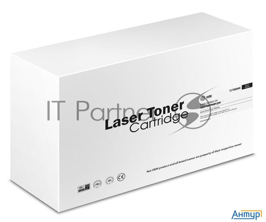 Картридж лазерный Cactus Cs-tk8800k черный (30000стр.) для Kyocera Ecosys P8060cdn