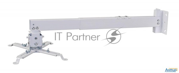 Кронштейн для проектора Cactus Cs-vm-pre03-wt белый макс.23кг настенный и потолочный поворот и накло
