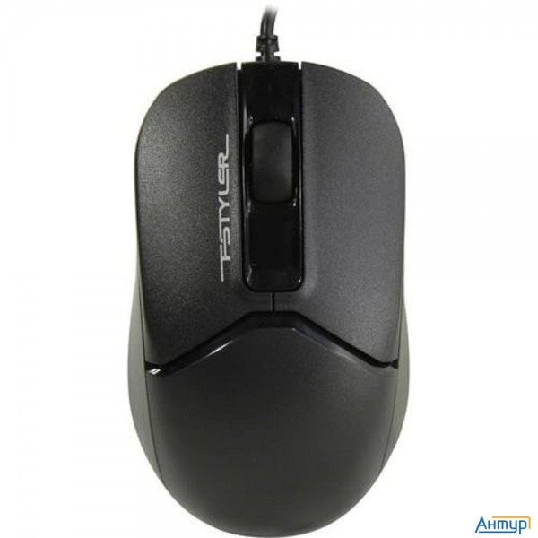 Мышь A4tech Fstyler Fm12s черный оптическая (1200dpi) Silent Usb (3but)
