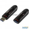 Флеш Диск Sandisk 128gb Cruzer Glide Sdcz600-128g-g35 Usb3.0 черный/красный