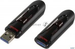 Флеш Диск Sandisk 128gb Cruzer Glide Sdcz600-128g-g35 Usb3.0 черный/красный