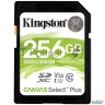 Флеш карта Sdxc 256gb Class10 Kingston <sds2/256gb>, Canvas Select 100r Cl10 Uhs-i