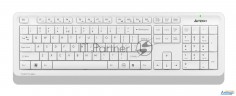 Клавиатура + мышь A4tech Fstyler Fg1010s клав:белый/серый мышь:белый/серый Usb беспроводная Multimed