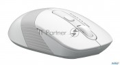 Клавиатура + мышь A4tech Fstyler Fg1010s клав:белый/серый мышь:белый/серый Usb беспроводная Multimed