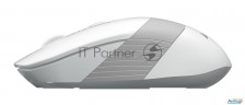 Клавиатура + мышь A4tech Fstyler Fg1010s клав:белый/серый мышь:белый/серый Usb беспроводная Multimed
