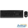 Клавиатура + мышь A4tech Fstyler Fg1010s клав:белый/серый мышь:белый/серый Usb беспроводная Multimed