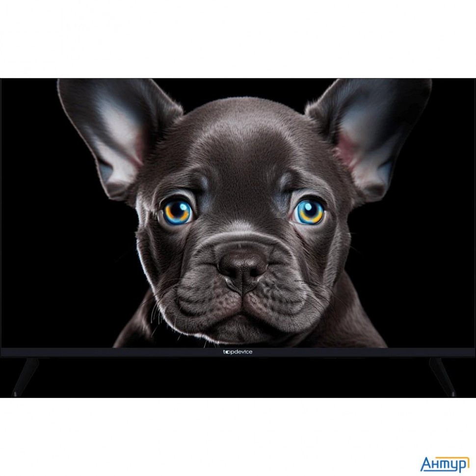 Topdevice 32" Tdtv32cs08f_bk/fhd/va/smart Sber/1-8 Гб/bt/60Гц/черный