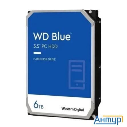 6tb Wd Blue (wd60ezax) {serial Ata Iii, 5400 Rpm, 256mb Buffer}