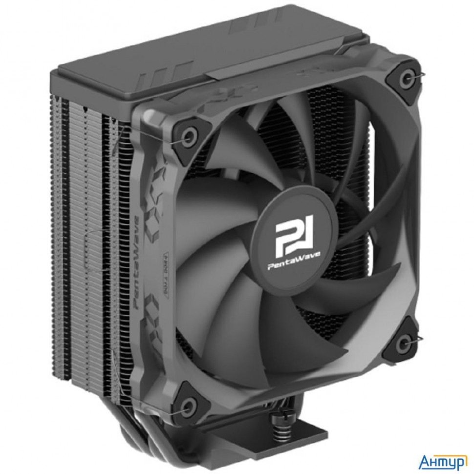 Кулер Pentawave Pc-z04e Bk  Lga115x/1200/1700/am4/am5 (20 шт/кор, Tdp 220w, 1*120mm Pwm Fan, 4 тепло