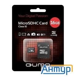 Micro Securedigital 16gb  Qumo (qm16gmicsdhc10u1) Cl10 Uhs-i