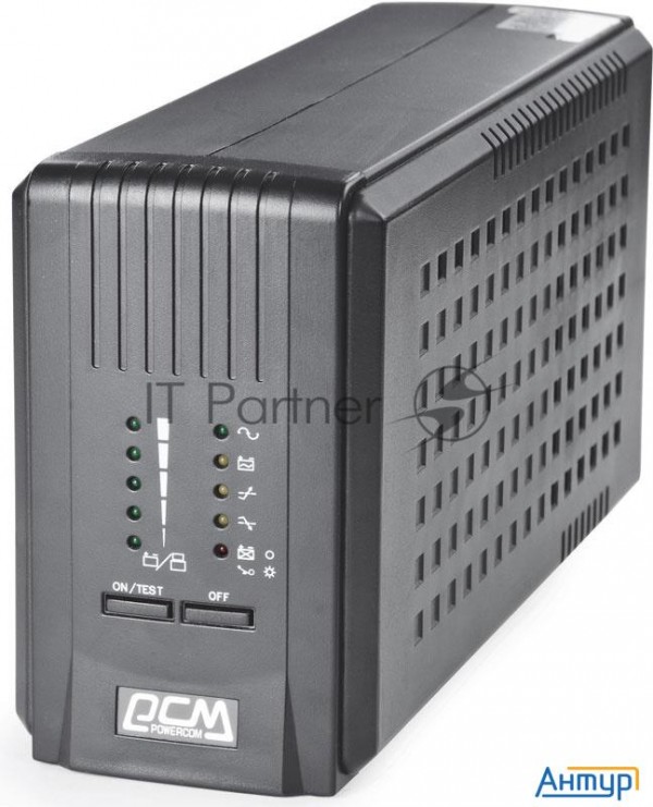 Источник бесперебойного питания Powercom Spt-500-ii 400Вт 500ВА черный