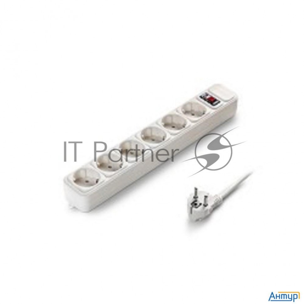 Сетевой фильтр Exegate Ex221172rus Sp-6-1.8w (6 розеток, 1.8м, евровилка, белый)