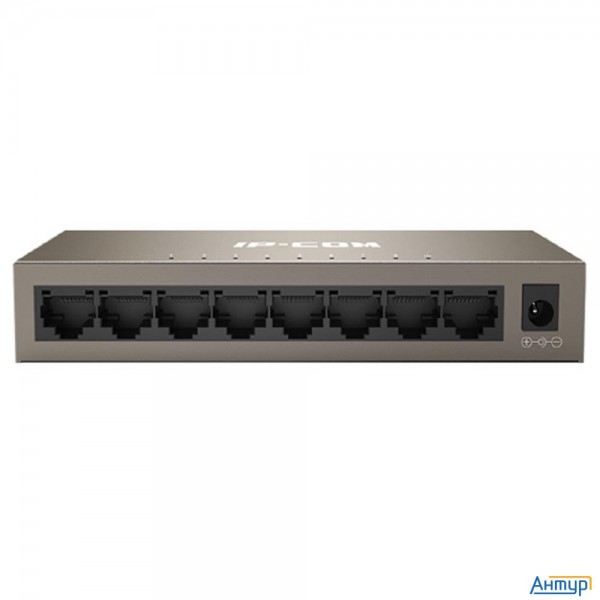 Ip-com G1008m Коммутатор неуправляемый, 8 портов, 8x1 Гбит/с, настольный, металлический