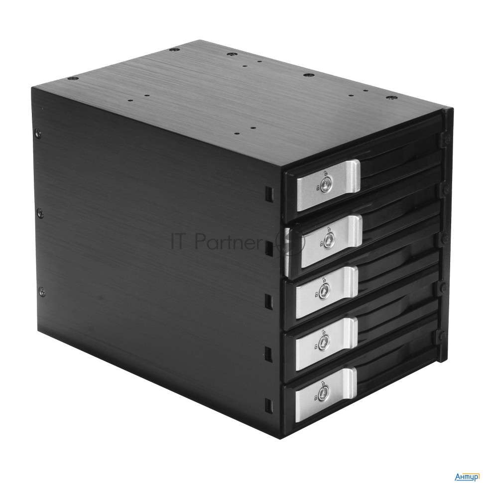 Корзина для Hdd Exegate Ex264646rus Hs535-01 (универсальная, на 5*3,5" Sata/sas Hdd, занимает 3*5,25