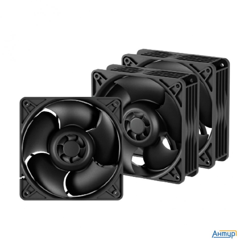 Case Fan  Arctic S12038-8k 800-8000rpm Dual Ball 4-pin 3pack Acfan00302a