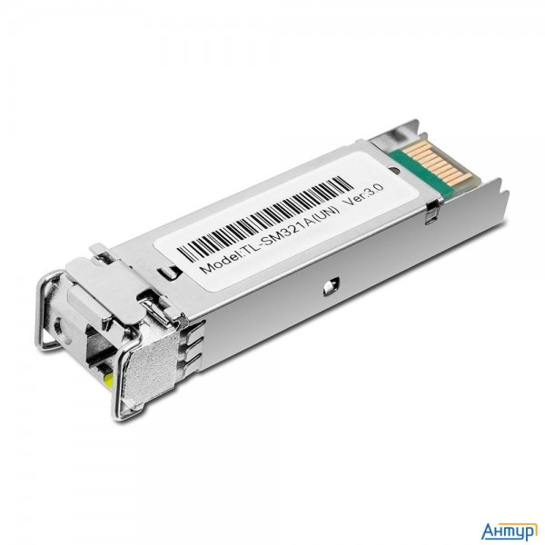 Tp-link Sm321a Wdm Sfp-трансивер, 1000base-bx (simplex Lc), Tx: 1550нм, Rx: 1310нм, одномод, до 20км