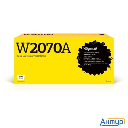 T2  W2070a  картридж Tc-hw2070a для Hp Color Laser 150a/150nw/mfp 178nw/mfp 179fnw (1000 стр.) черны
