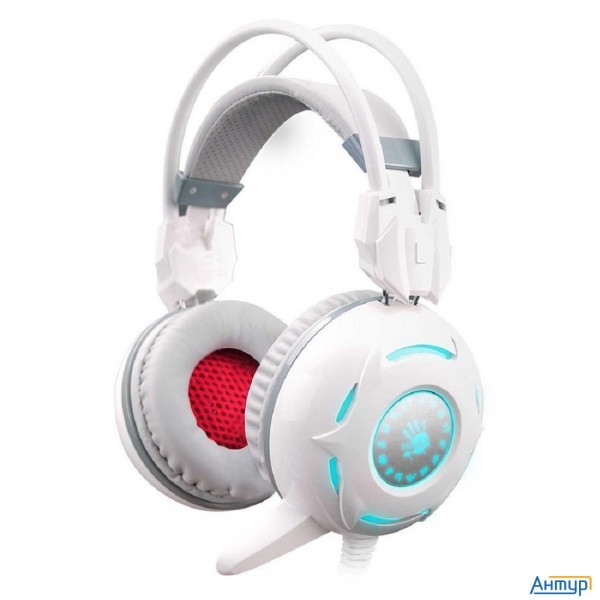 A4tech Bloody G300 белый 1.8м мониторные оголовье (g300 White+grey)
