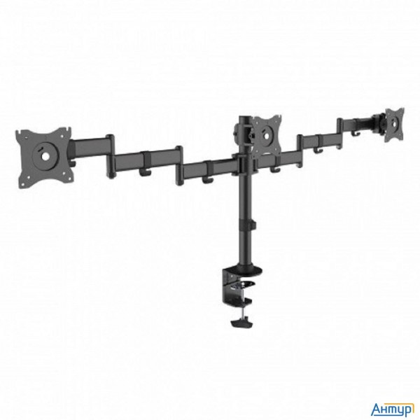 Arm Media Lcd-t15 черный 15"-32" макс.30кг настольный поворот и наклон верт.перемещ.