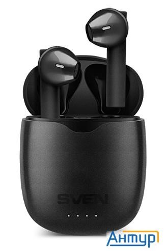 Наушники Sven E-717bt,чер,bТ,tws, заряд кейс, беспровод, стерео
