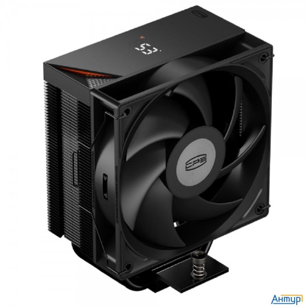 Cpu Cooler Pccooler Rt400 Digital Bk (230w, 4-pin Pwm, Led Temp., 152mm, Al/cu, 4x6mm, 1x120mm, 73.3