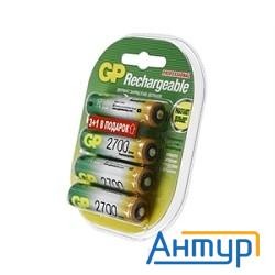Аккумулятор Gp 270aahc-С4 Aa 2700mah 3+1(бесплатно) (4 шт. в уп-ке)