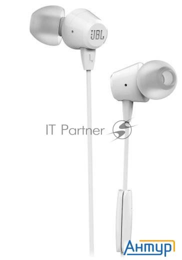 Наушники Jbl Гарнитура C50hi, белая