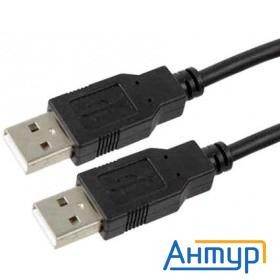 Cablexpert Кабель Usb 2.0 Pro , Am/am, 1.8м, экран, черный, пакет (ccp-usb2-amam-6)