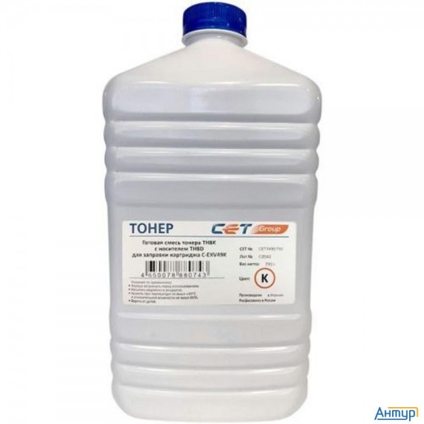 Тонер Tf8k + носитель Tf8d для Canon Ir Advance C3325i/3330i/3320 (cet) Black, 790г/бут, Cet7495-790