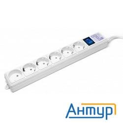 Powercube Фильтр-удлинитель (spg(5+1)-16b-3m) 6 розеток, 3м,16А/3,5кВт, белый