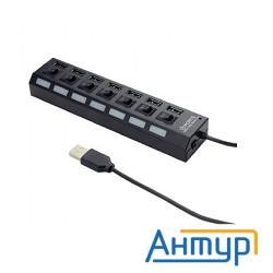 Gembird Концентратор Uhb-u2p7-02 Usb2.питание блистер
