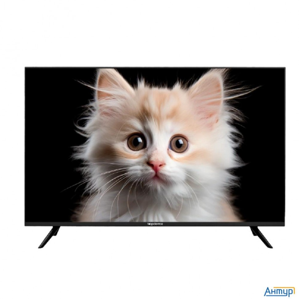 Topdevice 43" Tdhtv43yuh_bk/uhd/va/smart Yaos/2-32gb/bt/черный