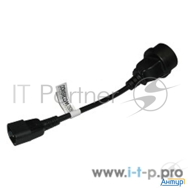 Кабель Powercom Cord Scut Iec320 To Type-f  (504291)