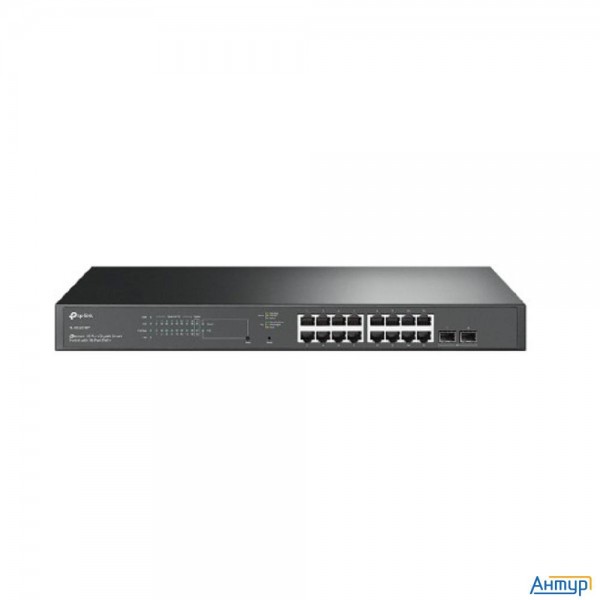 Tp-link Sg2218p Коммутатор Jetstream Smart с 16 гигабитными портами Poe+ и 2 гигабитными портами Sfp
