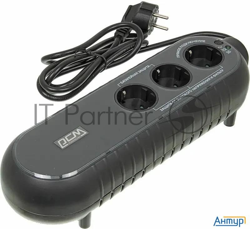 Источник бесперебойного питания Powercom Wow 300 165Вт 300ВА черный